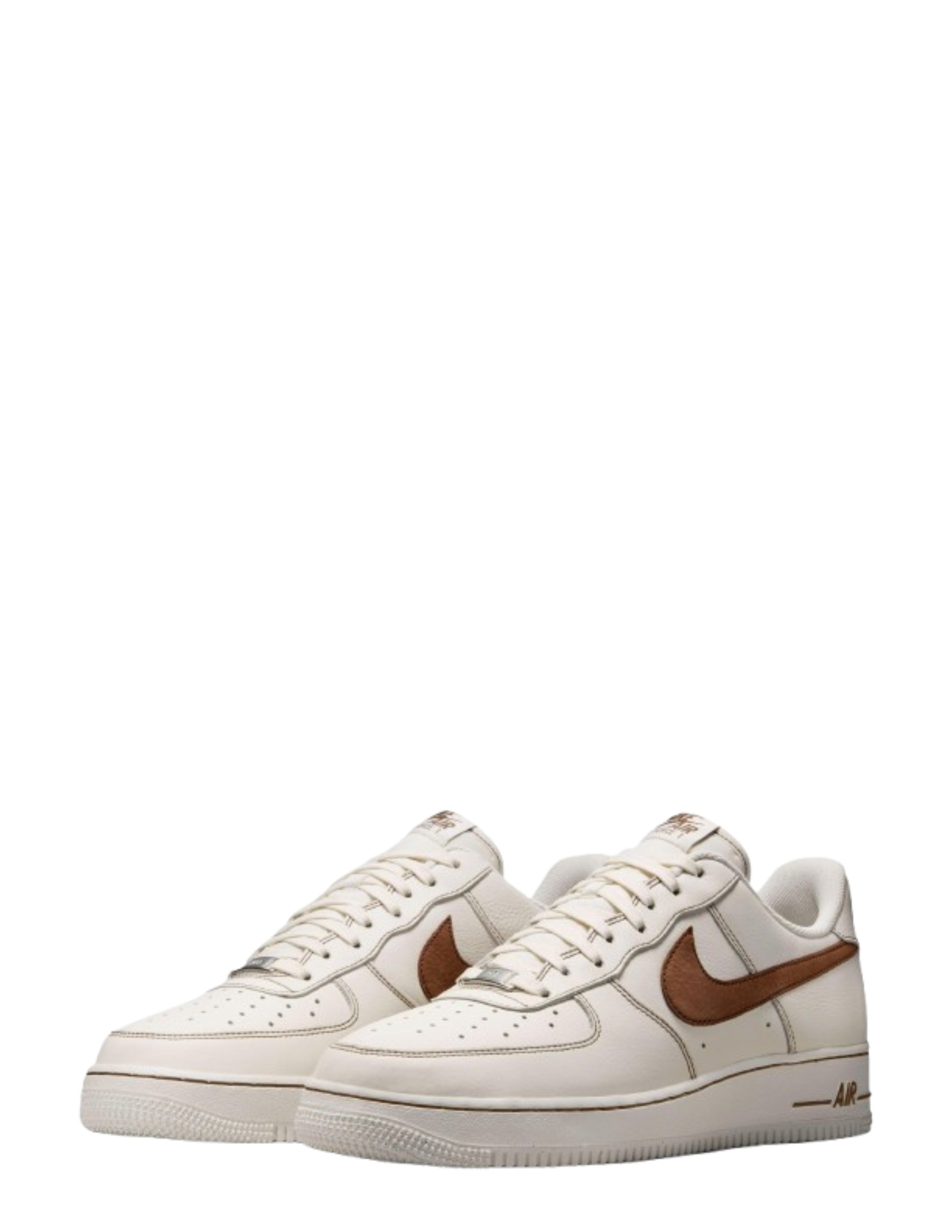 Nikee AirForce 1 Low IvorySaddle Brown