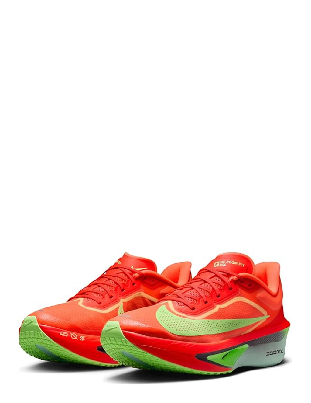 NIK_e Zoom Fly 6 Bright Crimson Orange Fix