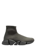 Balenciaga Speed Olive Graffiti Trainer (832)