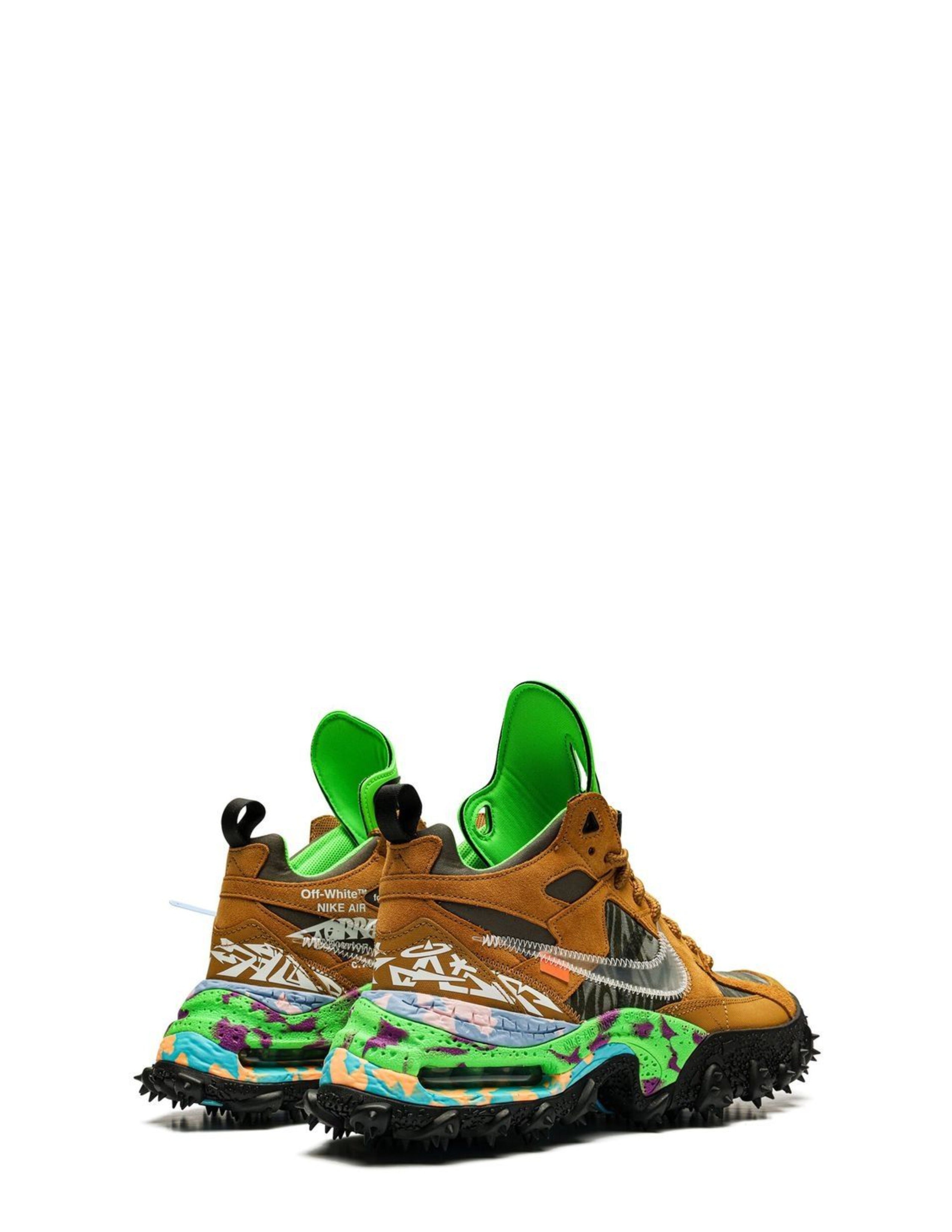Nikee X Off-WhiteAir Terra Forma Archaeo Brown