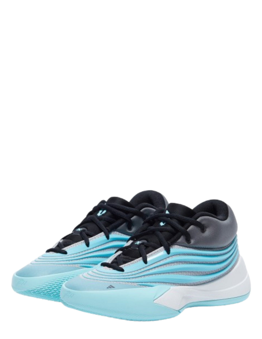 Adidass Dame X Older Kids (GS)Flash AquaCore BlackGrey331 (4)