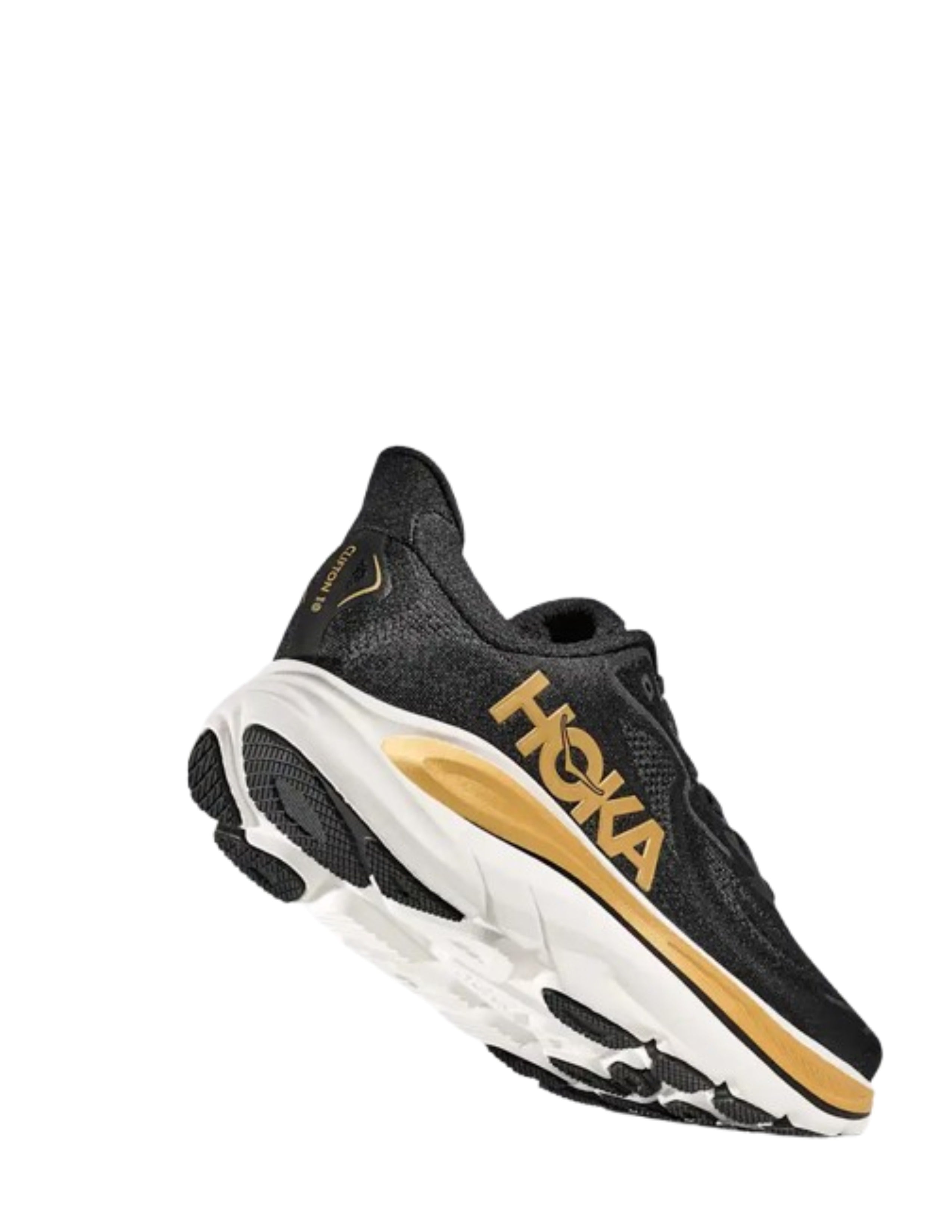 Hoka Clifton 10 Running Black Gold 1060