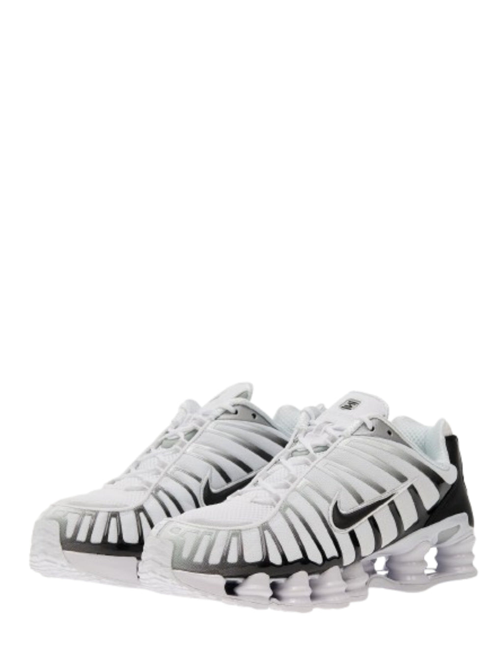 Nikee Airmax Shox TL White Black Platinum