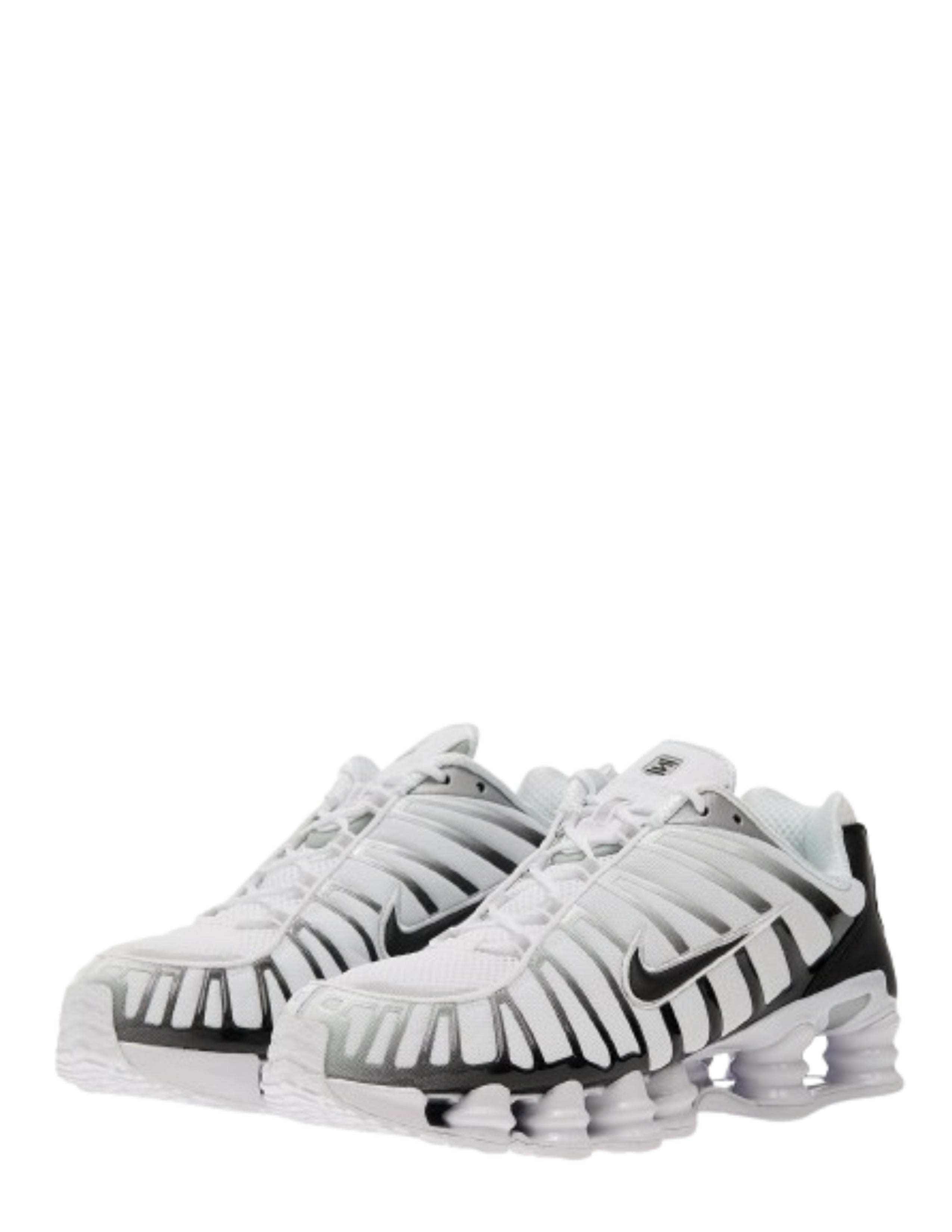 Nikee Airmax Shox TL White Black Platinum