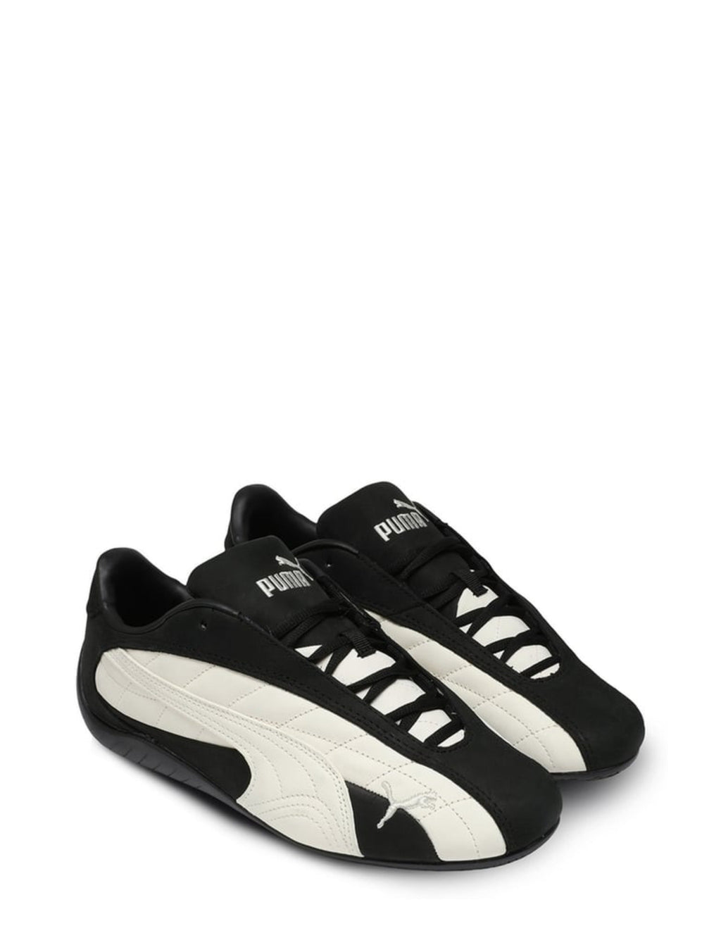 Pumaa Speedcat Plus Quilted Black Frosted Ivory