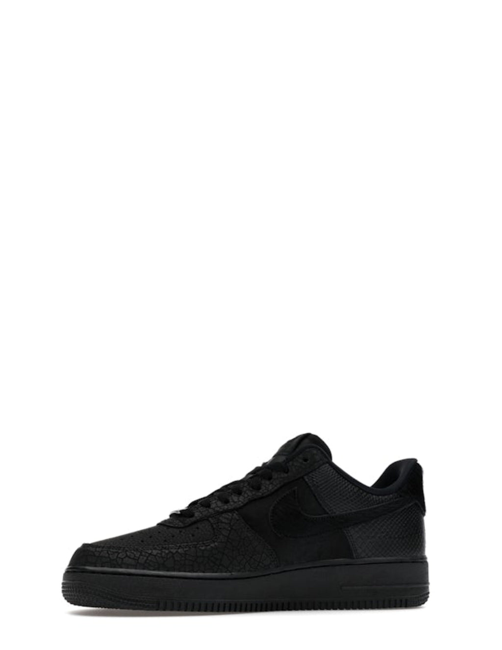 nik ee Airforce 1 Black Low Pony Hair