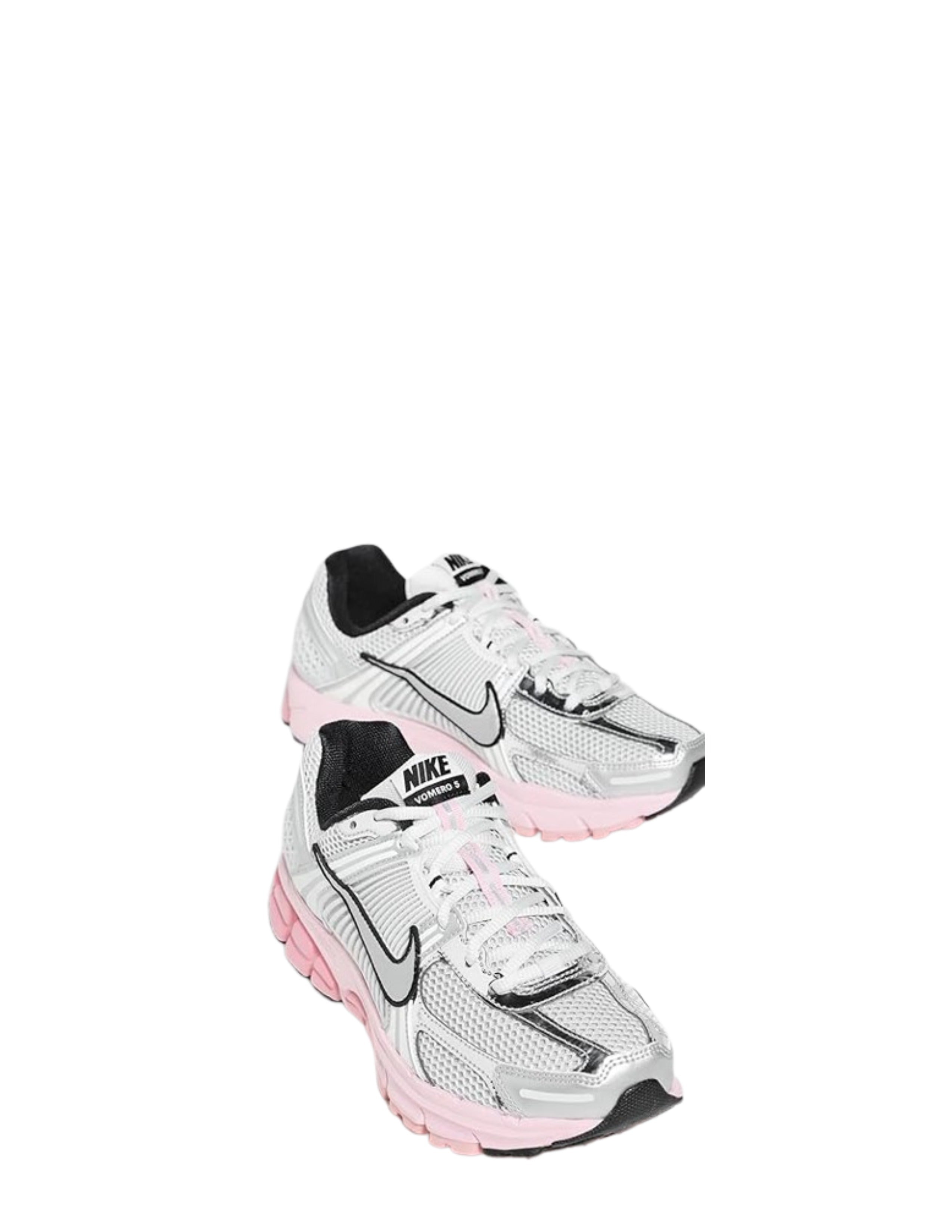 Nik.e Zoom Vomero 5 Metallic Silver Pink