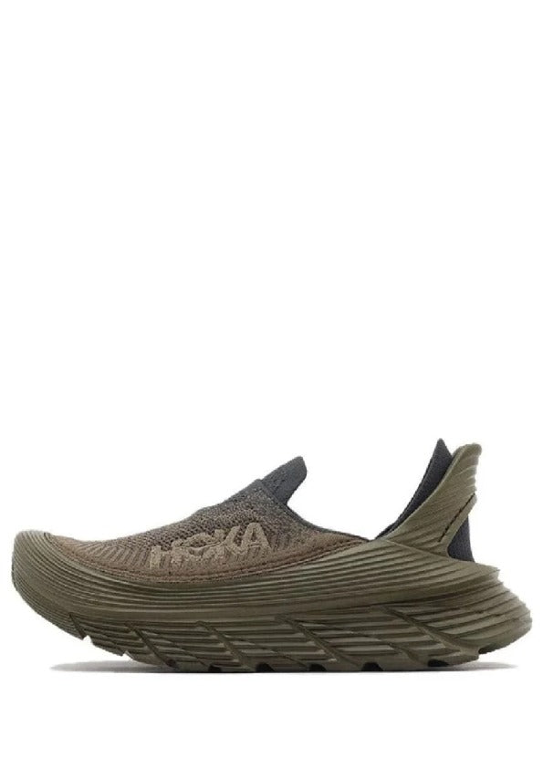 Hoka Restore TC Dark Olive Green