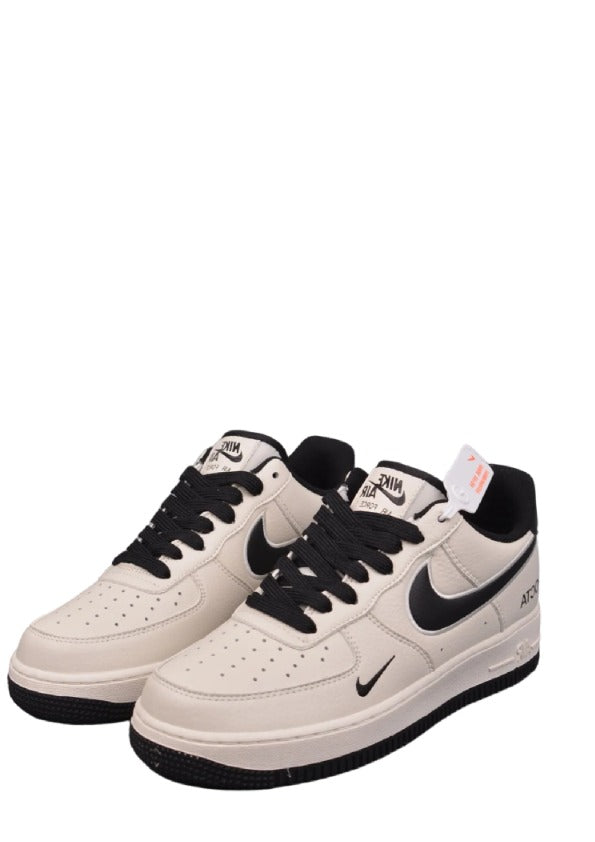 Nikkee Airforce 1 07 Low Violent Bear Joint Linen Beige Black