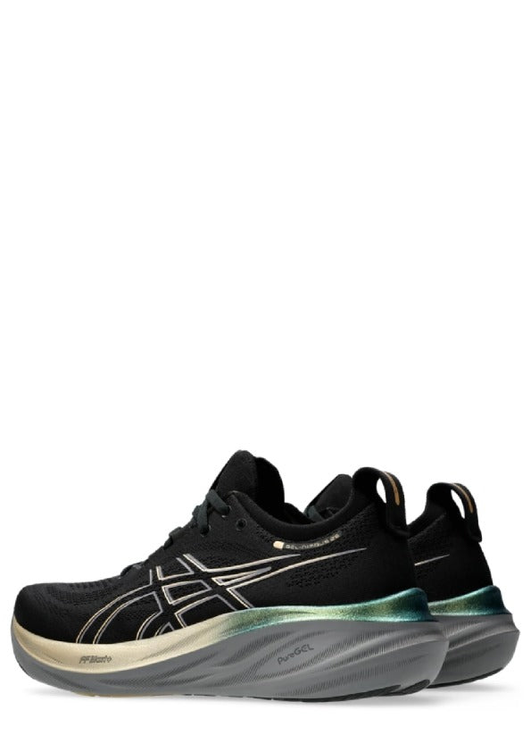 Asicss gel nimbus 26 platinum black champagnes 2582