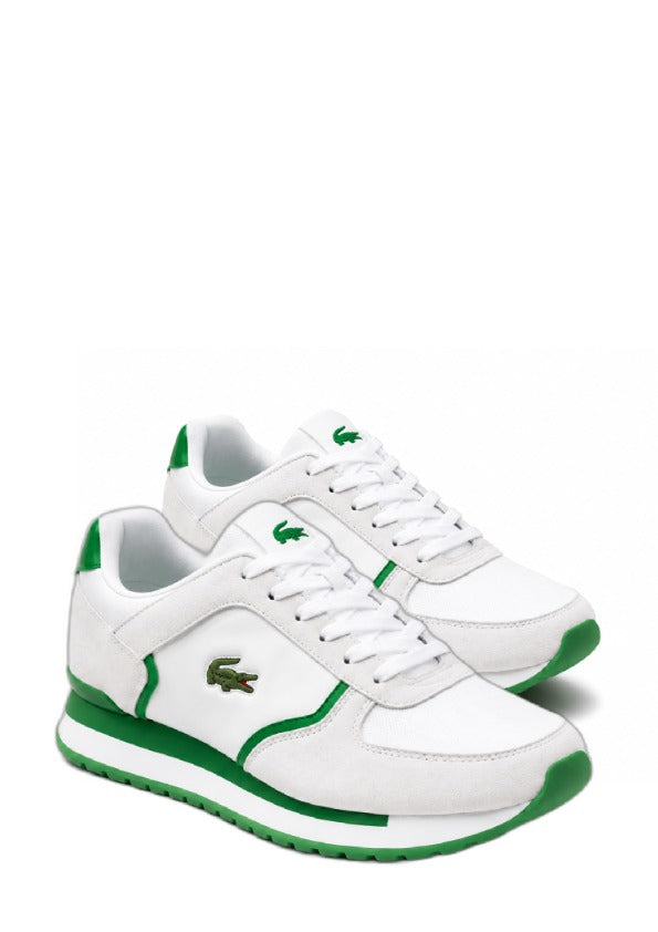 Lacosteee Blanco Verde White Green 6109