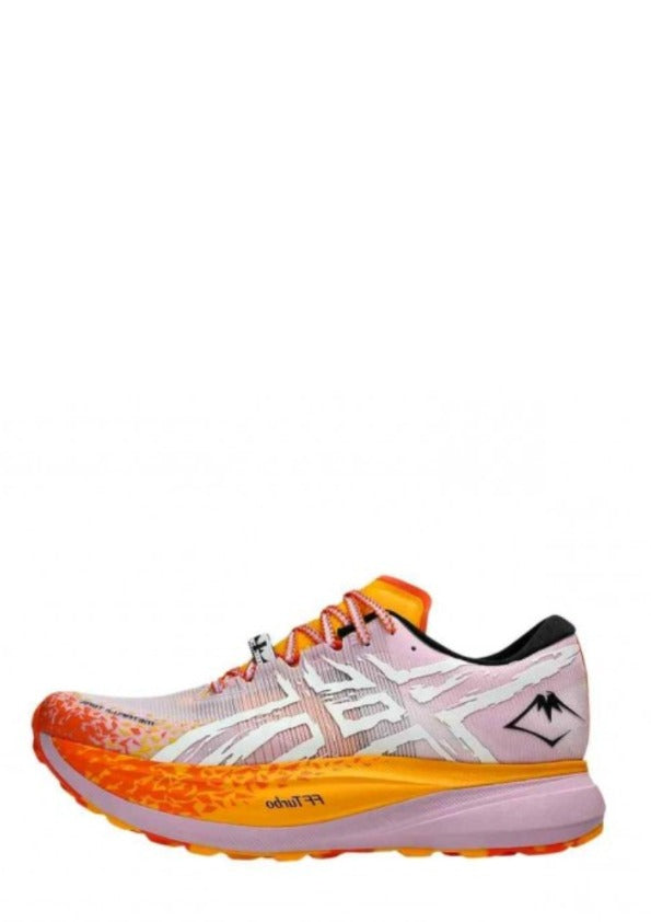 Asicss Metafuji Trail Shoes Purple Orange