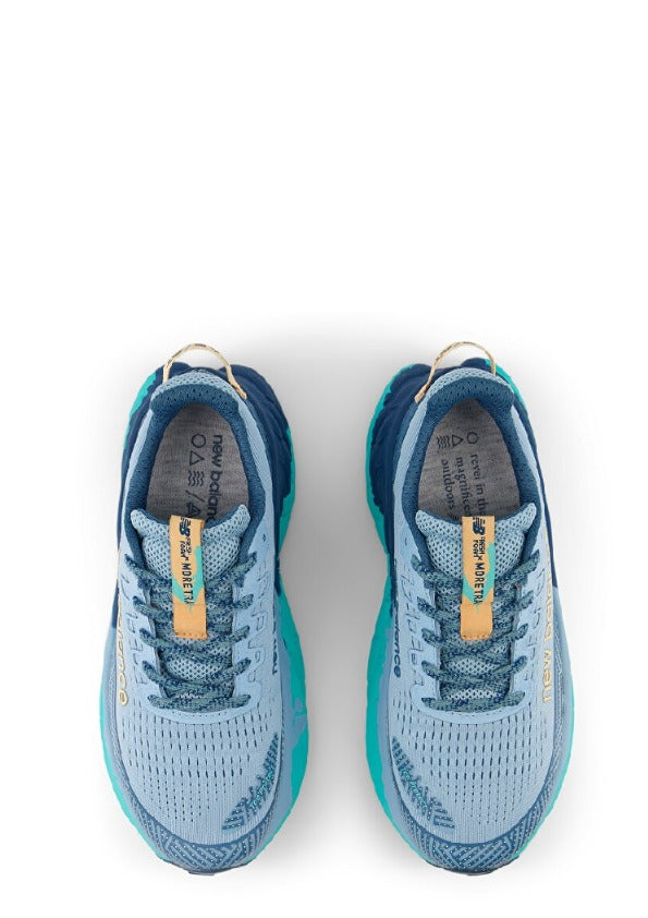 New Balancee Fresh Foam X More Trail V3 Chrome Blue Terrarium 1170