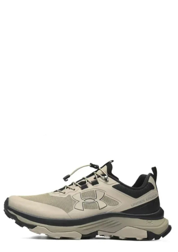 Under Armourr Charged Bandit Trail 2 Beige & Black 2573