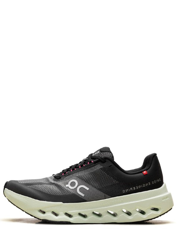 ON Cloudsurfer black lime green