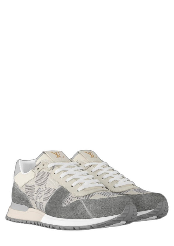 Loui_s Vuitton LV Leather Calfskin White Grey