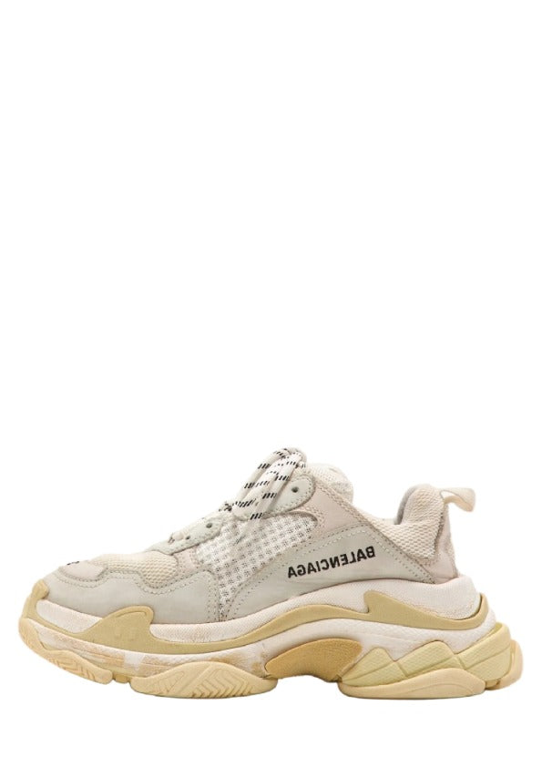 BALENCIAGA Triple S Sneakers White