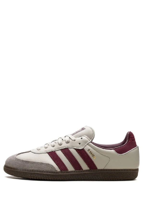 Adidass Samba OG Putty Grey Maroon 1226