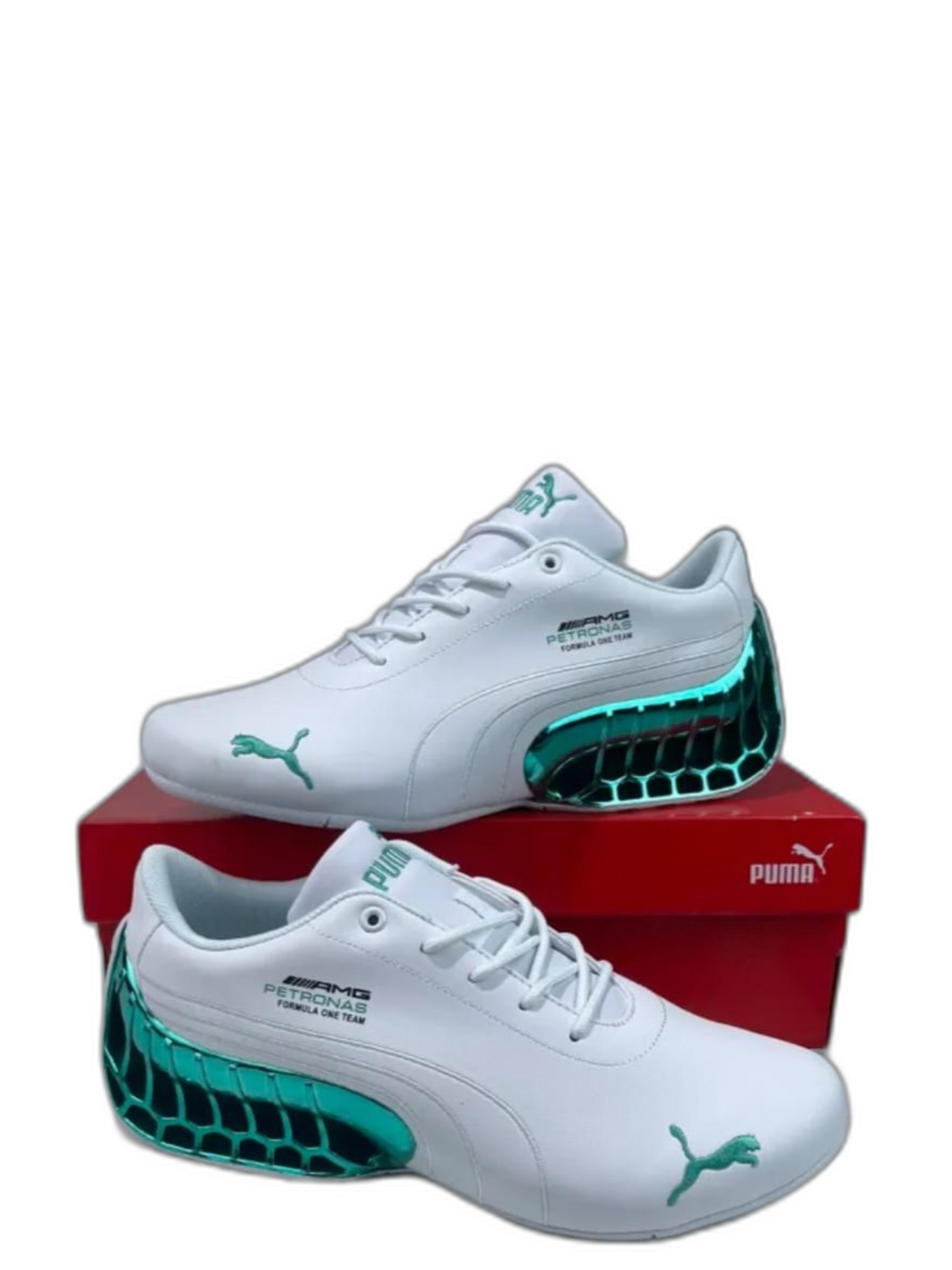 amg petronas white