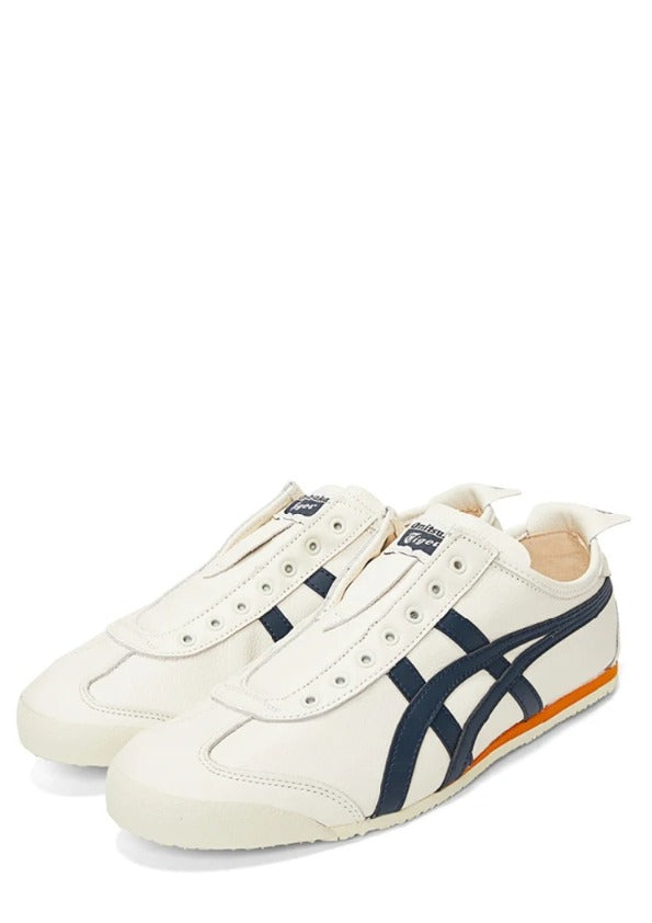 Onitsukaa Tigerr Mexico 66 Slip On Navy Orange 1187