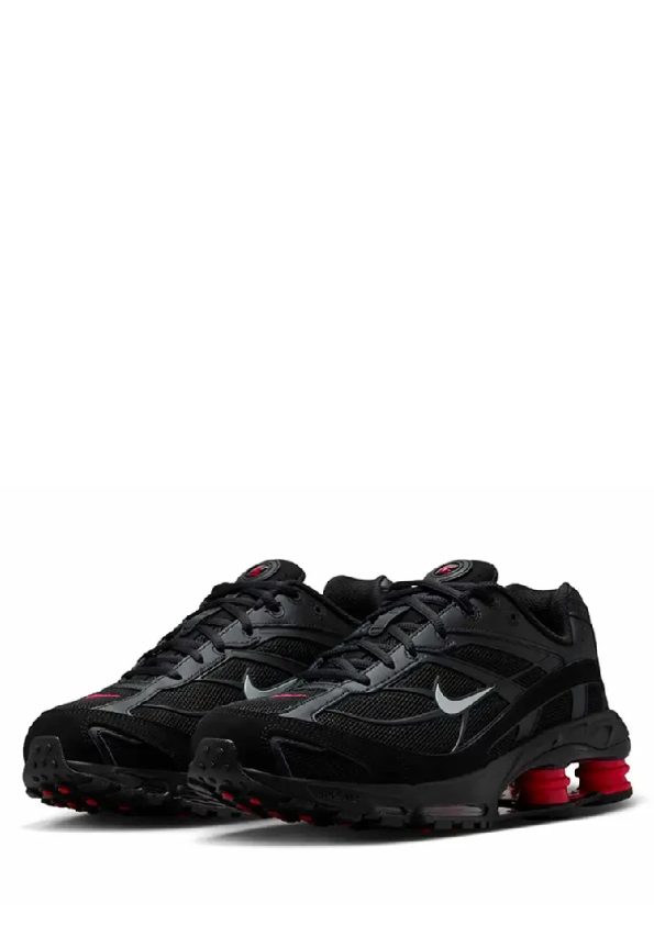 Nikee Shox Ride 2 Black University Red Silver