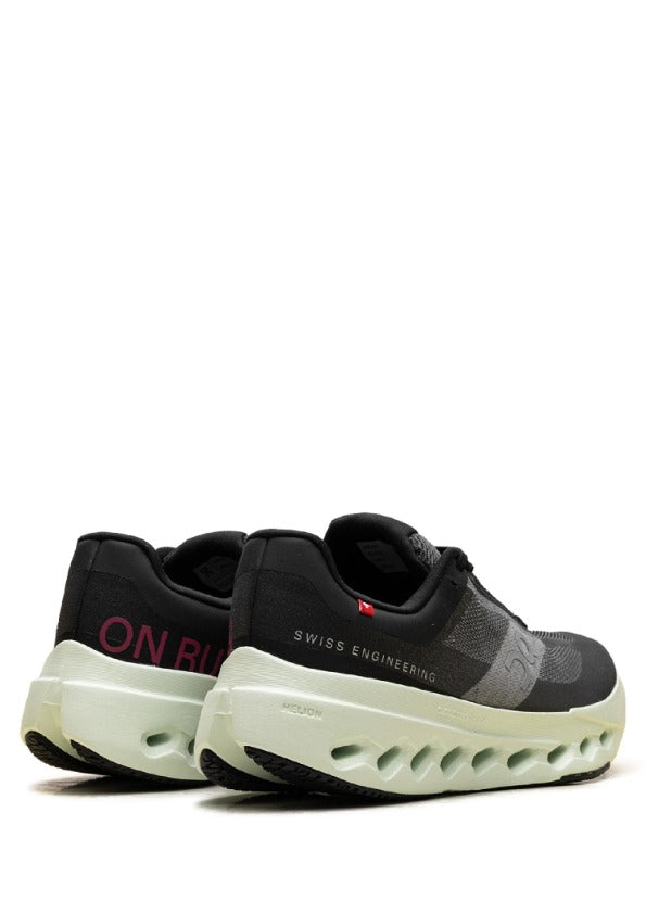 ON Cloudsurfer black lime green