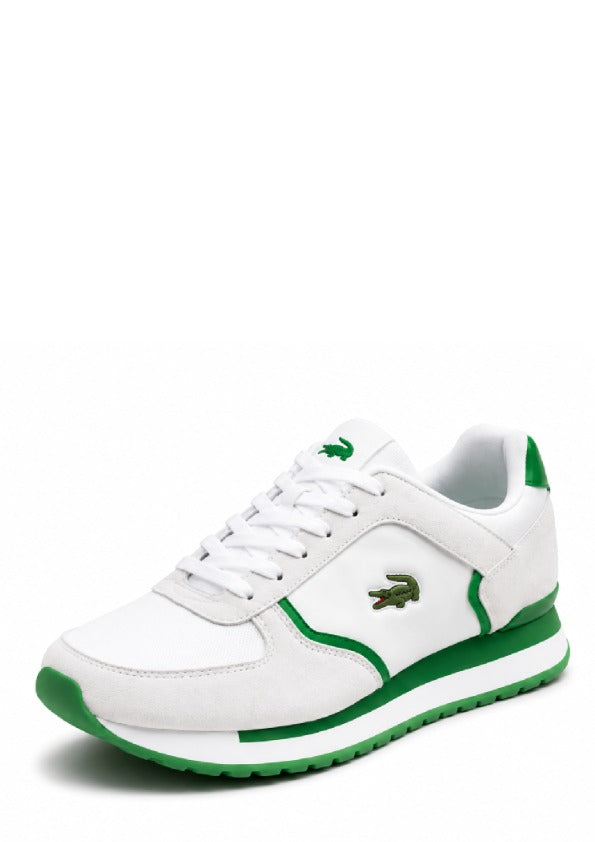 Lacosteee Blanco Verde White Green 6109