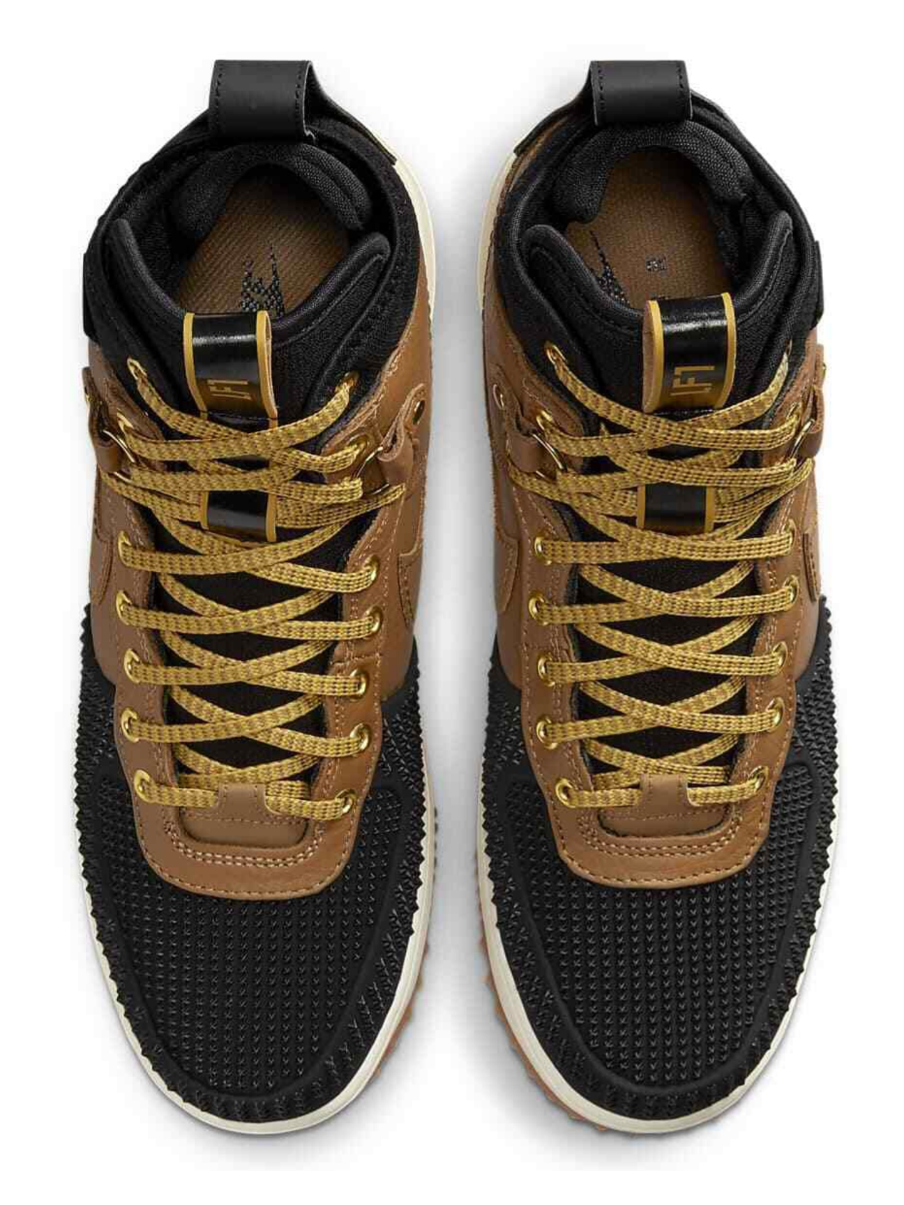 lunar force duckboot black brown