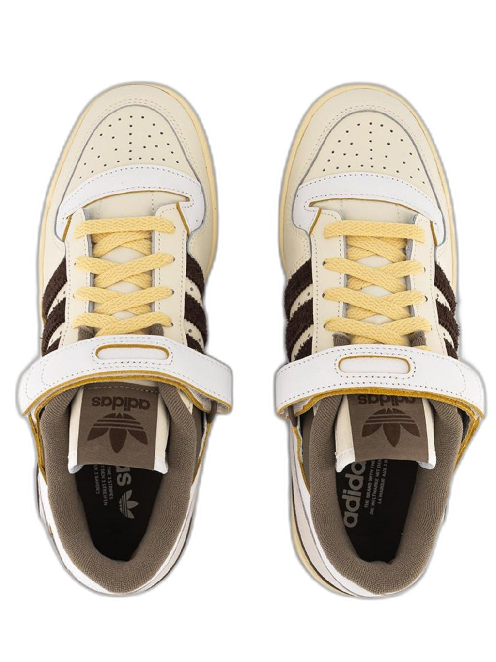 Adidas forum 84 low mocha brown cream white