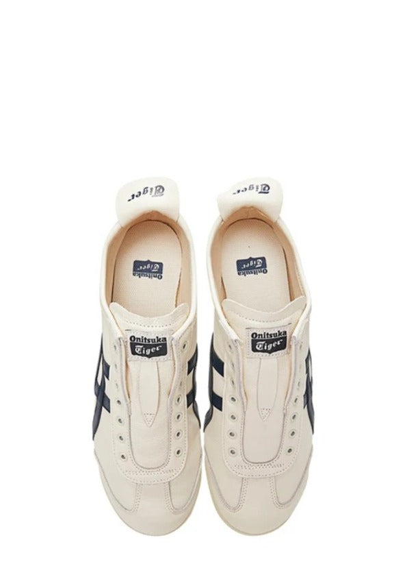 Onitsukaa Tigerr Mexico 66 Slip On Navy Orange 1187