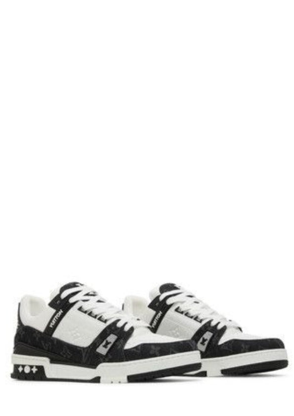 Louiss Vuittonn LV Trainer White Black