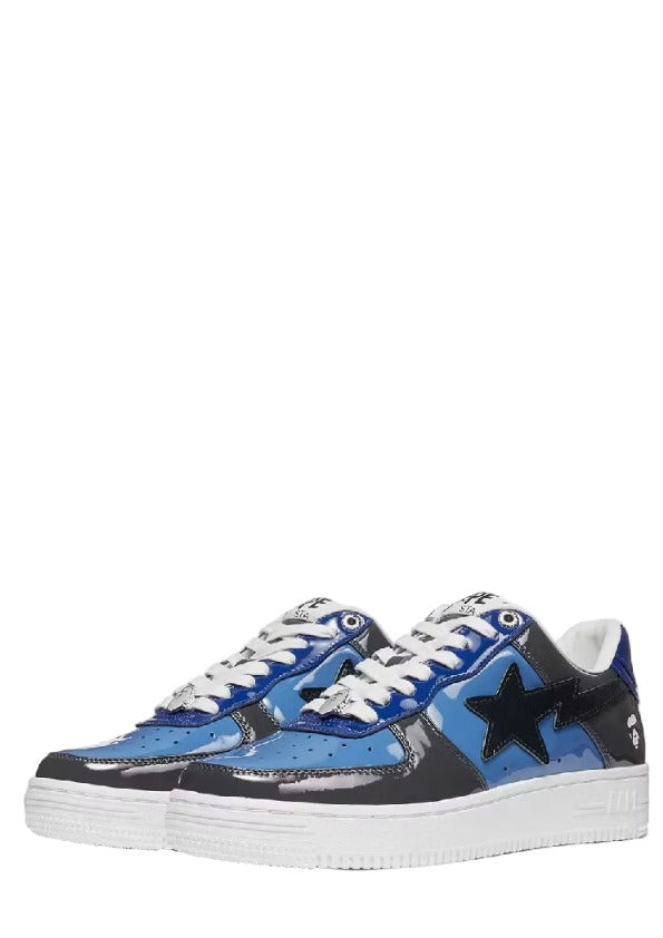 A Bathing Ape Bape Sta Low Grey Blue fix