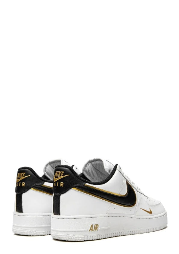 Nikee Airforce 1 LV8 Metallic Double Gold Swoosh