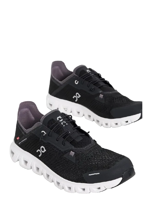On Cloud 6 Coast Black White