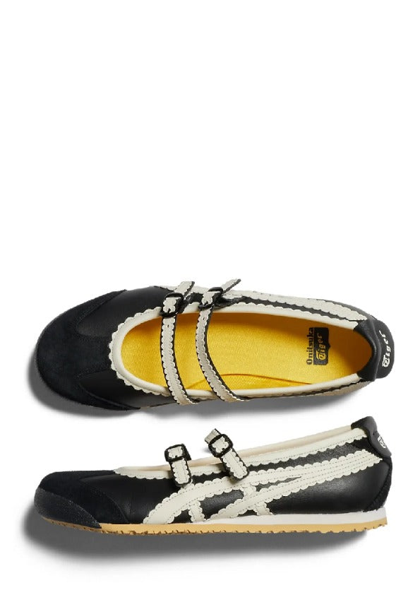 Onitsukkaa Tiger Mexico 66 TGRS Black Cream Mary Jane