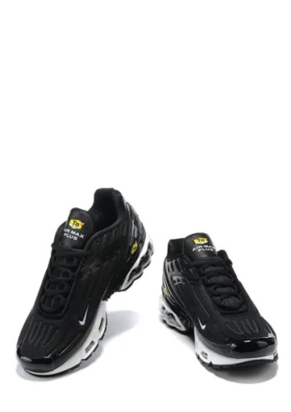 NIKkEE AIRMAX PLUS 3 TN BLACK WHITE