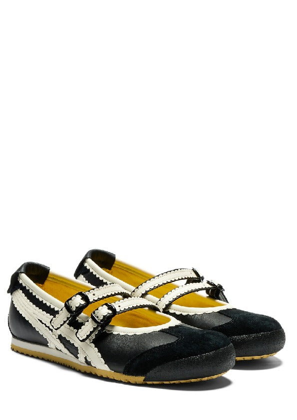 Onitsukkaa Tiger Mexico 66 TGRS Black Cream Mary Jane