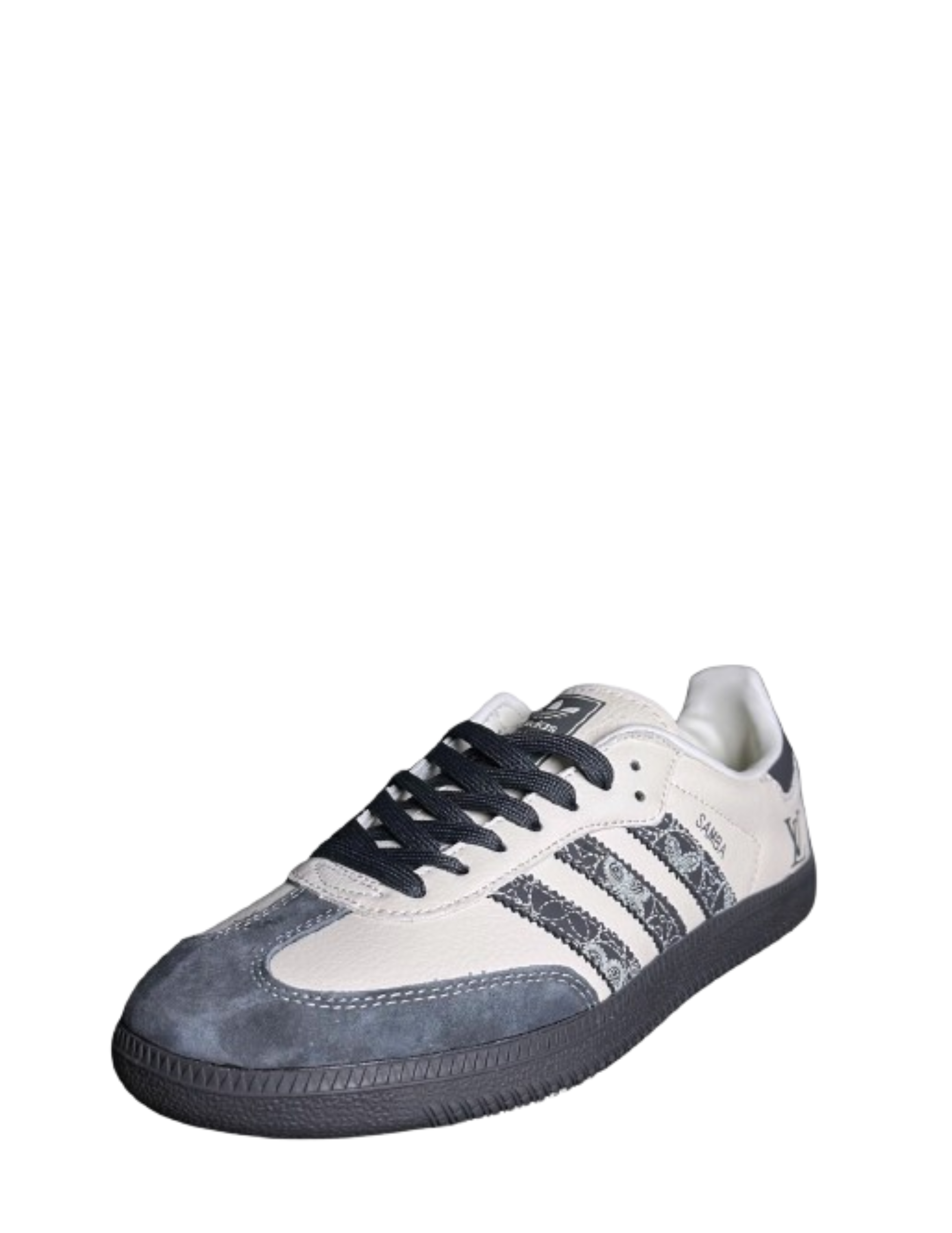 Adidass Samba X Louiis Vuitton Dark Grey