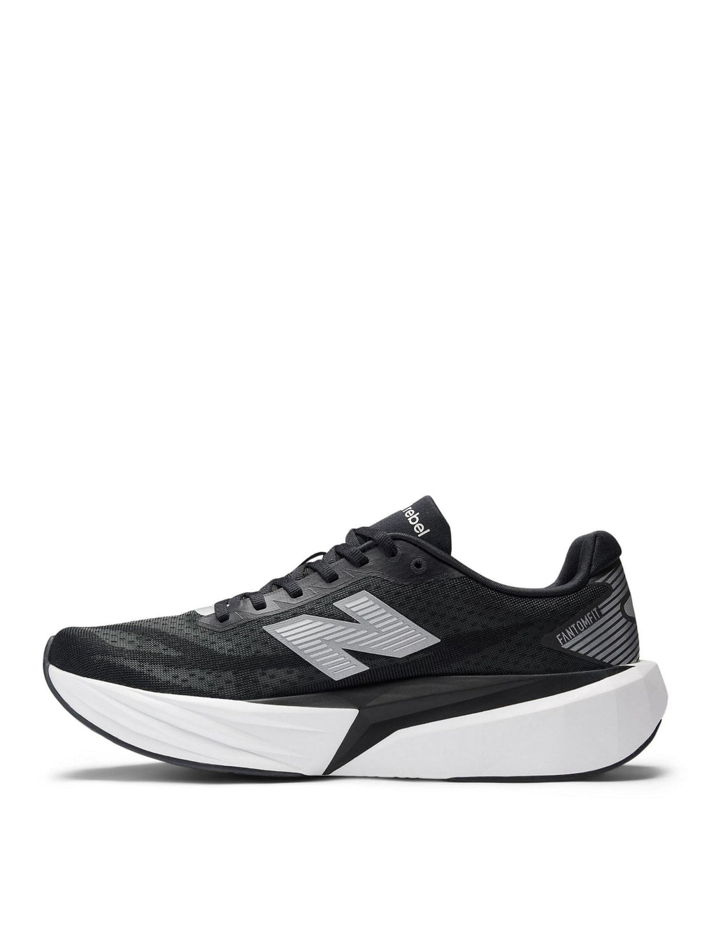 Balance FuelCell Rebel v5 running shoe in black and silver