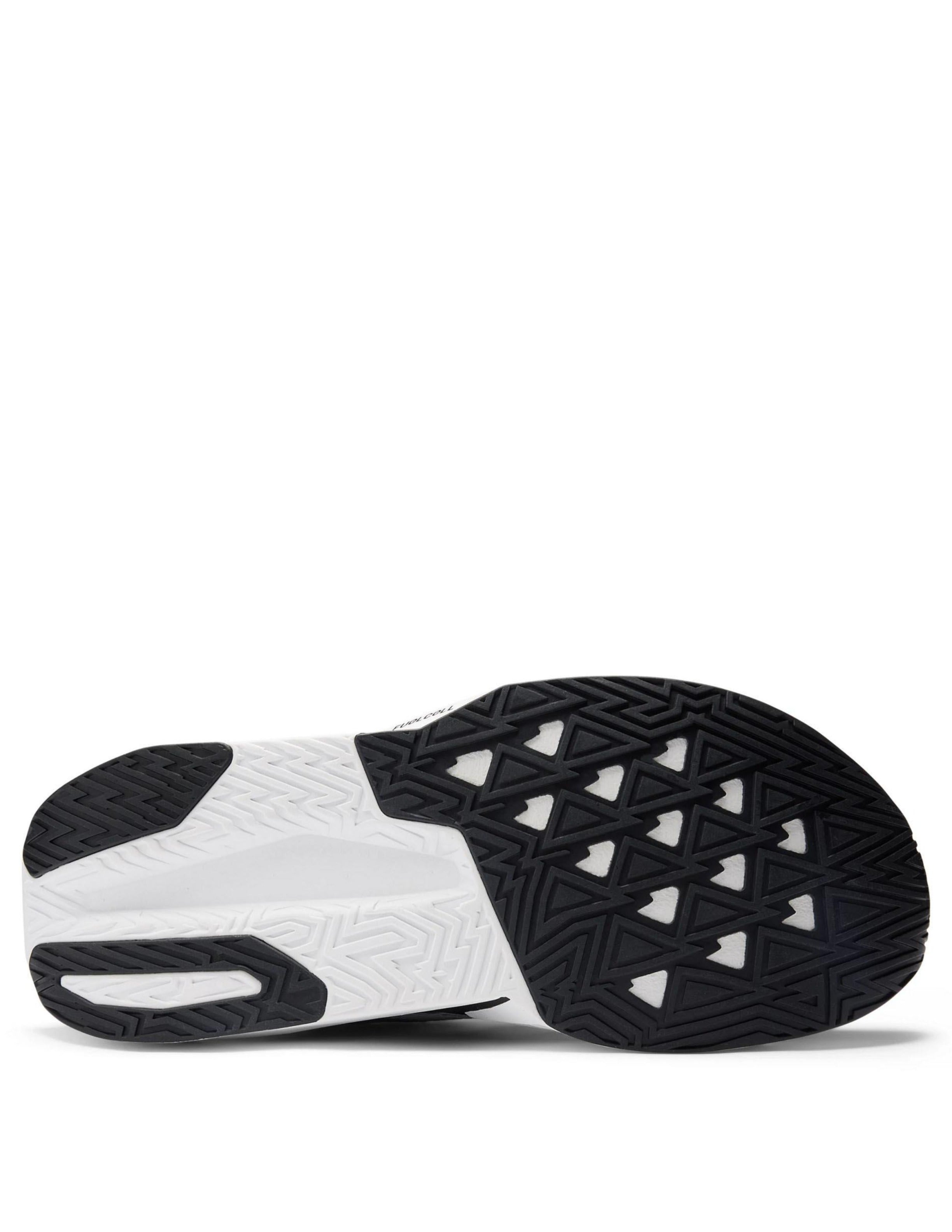 Balance FuelCell Rebel v5 running shoe in black and silver