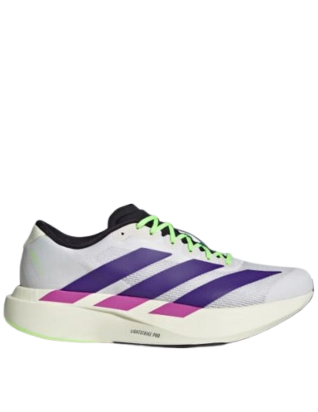 Adida s Adizero Evo SL White Purple Lime
