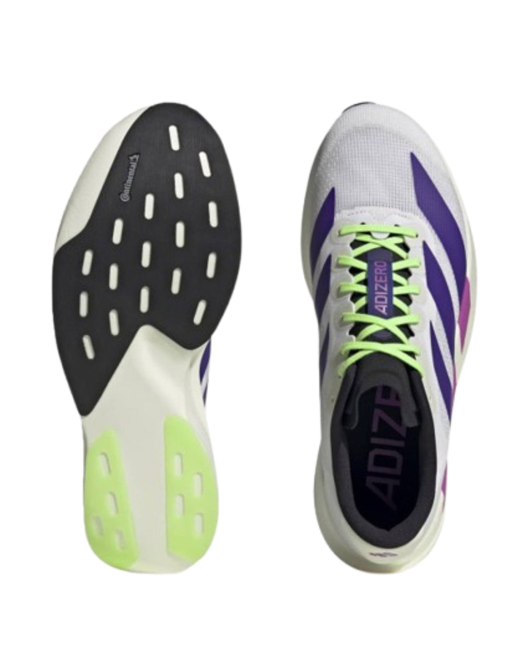 Adida s Adizero Evo SL White Purple Lime