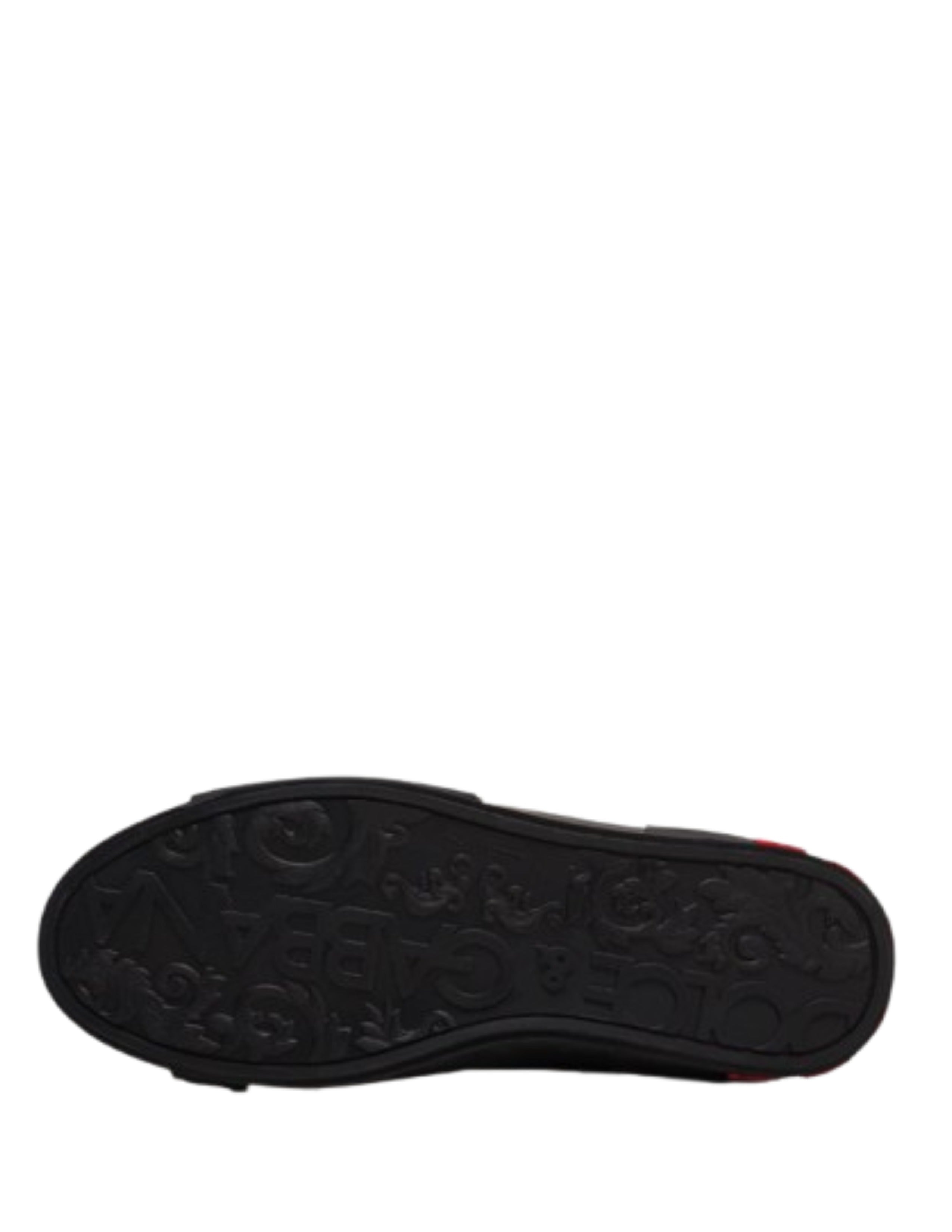 Dollce Gabbana Portofino Black Red Sneakers SALE