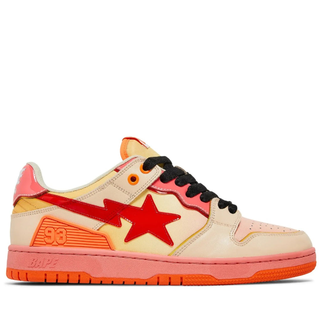 Bape Sta Low A Bathing Ape sk8 low gradient orange