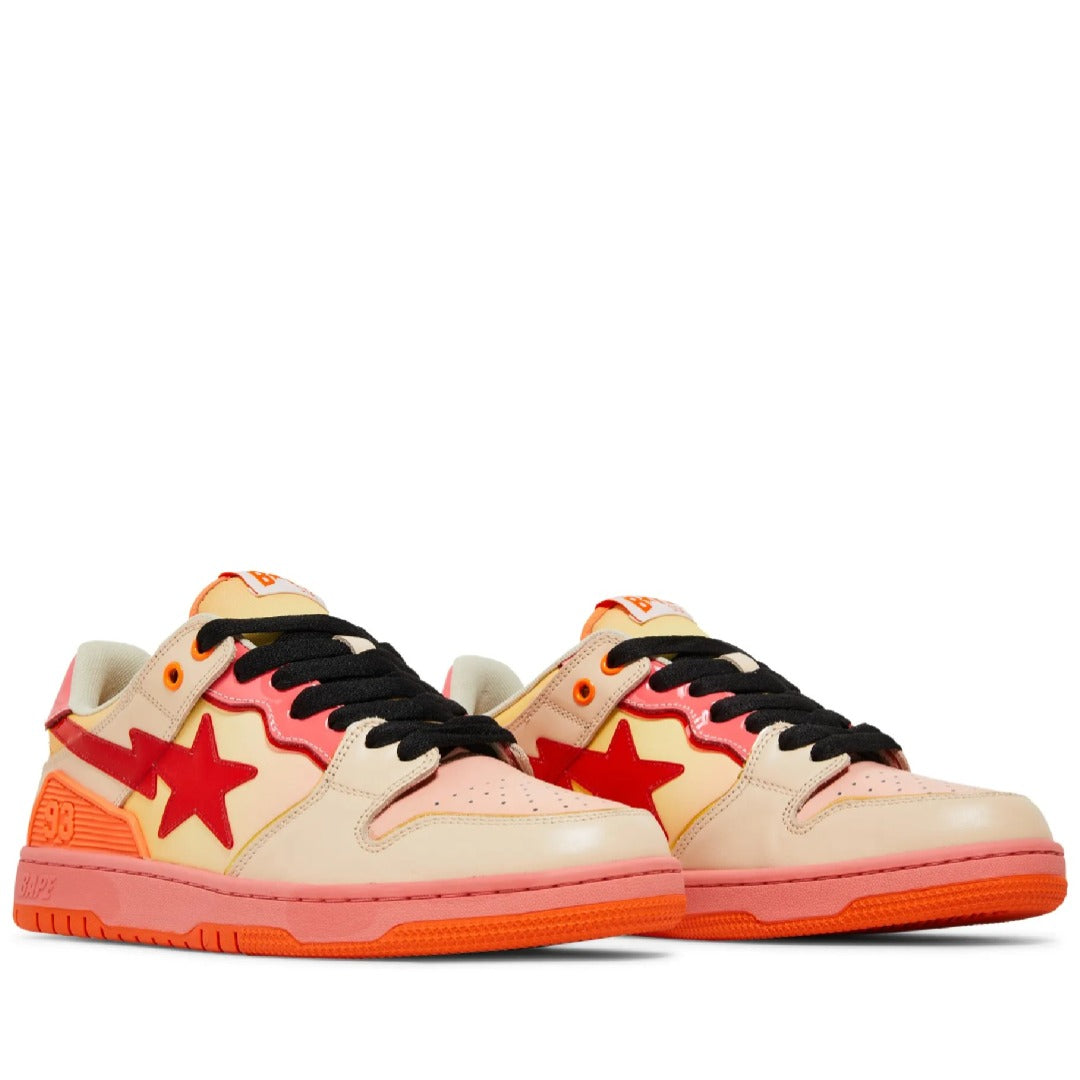 Bape Sta Low A Bathing Ape sk8 low gradient orange