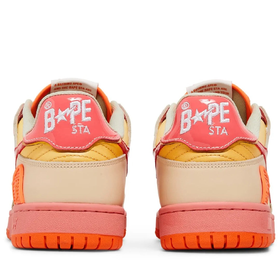 Bape Sta Low A Bathing Ape sk8 low gradient orange