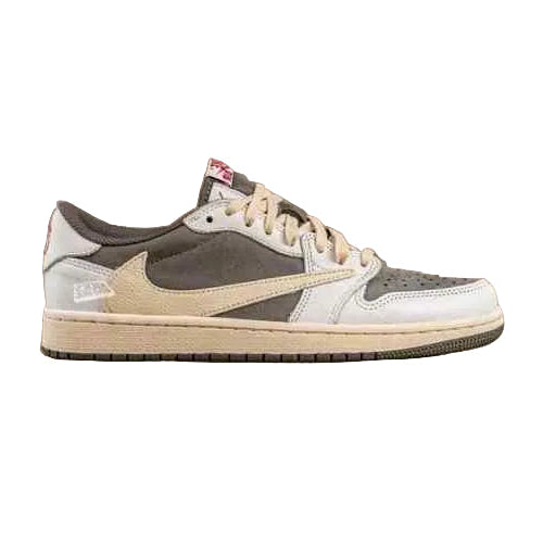 Nikee Air jordann retro 1 travis scott low reverse mocha