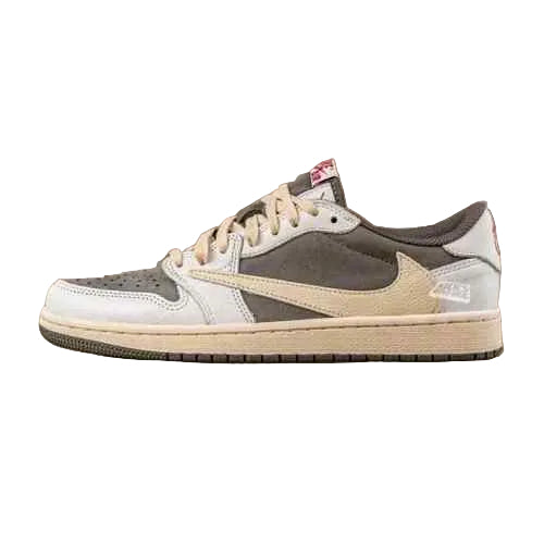 Nikee Air jordann retro 1 travis scott low reverse mocha
