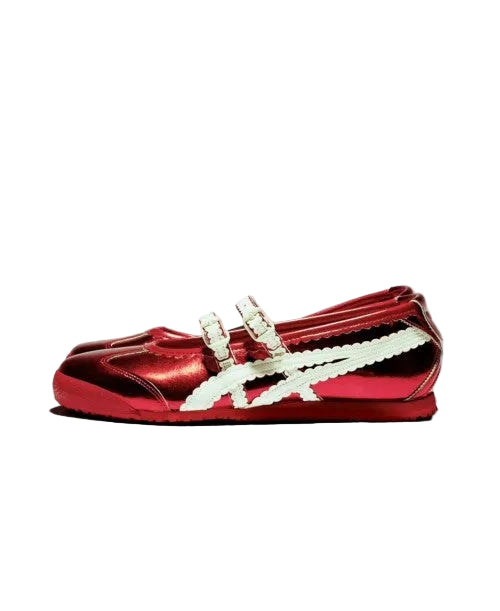 Onitsukaa Mexico 66 TGRS in Ballet Red 708