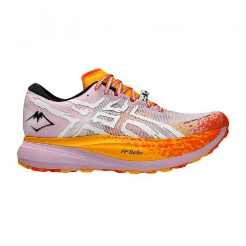 Asicss Metafuji Trail Shoes Purple Orange